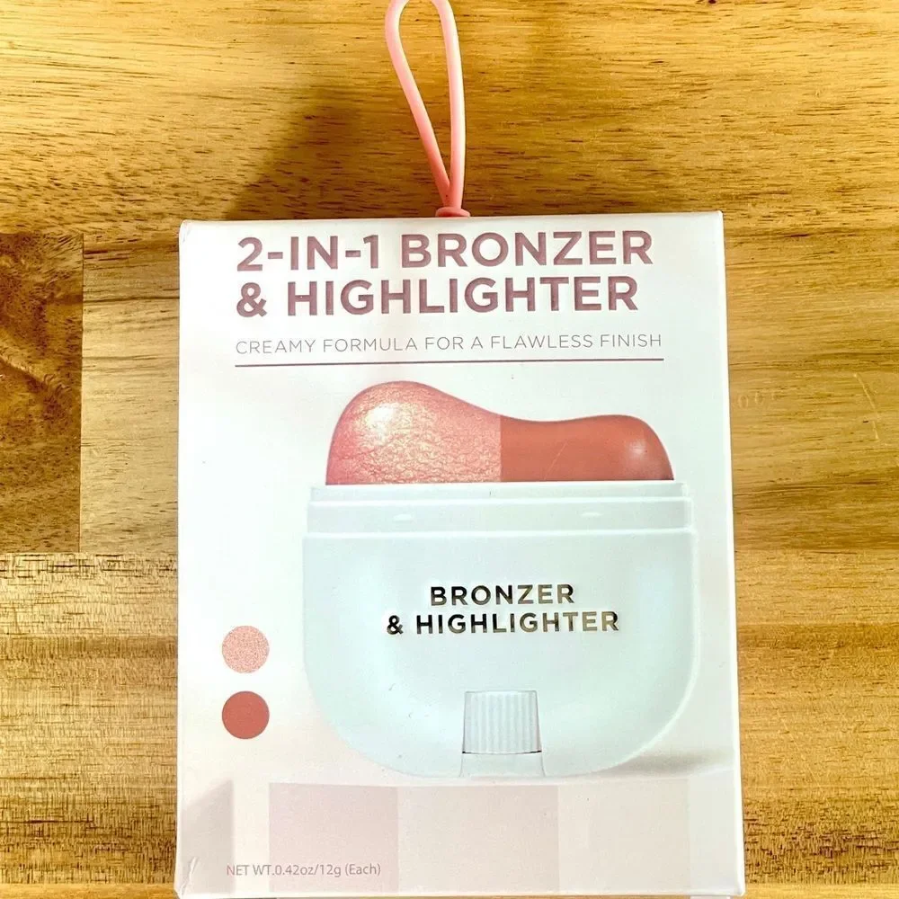 NWT Gorgeous 2 IN 1 bronzer /highlighter Stick illuminating Radiant Healthy Glow